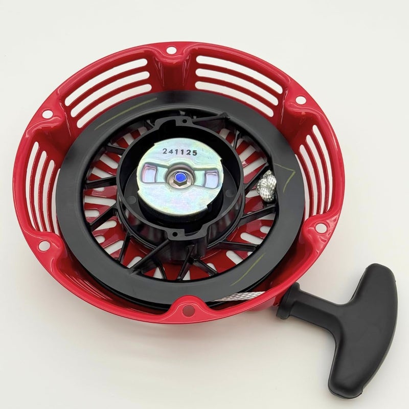 KINDZA Genuine 28400-Z5K-305ZA Recoil Starter Assembly with Genuine Emblem 87521-Z5K-000 for Honda GX270 GX240 Engines WT30XK4 FRC800 Superseded by 28400-Z5K-013ZA - Image 5